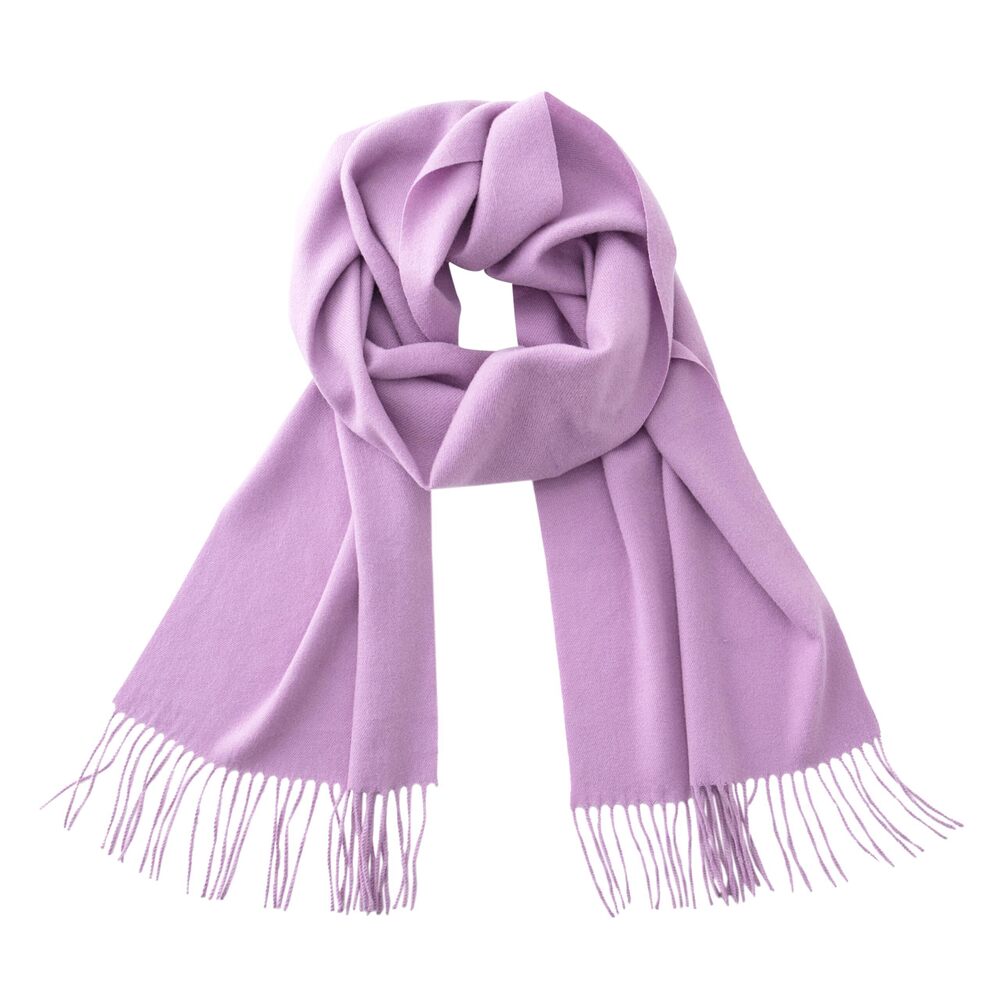 8502 Ultra-Soft Cashmere Feel Scarf Winter Holiday Gift & Purple Lilac